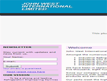 Tablet Screenshot of johnwestinternational.com